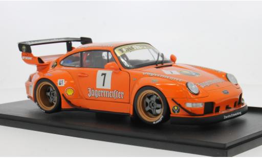 Porsche 911 1/18 Solido RWB Body Kit Jägermeister 1:18 modellino in miniatura