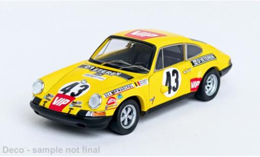 Porsche 911 1/43 Trofeu S 24h Le Mans 1970 #43 J-P.Gaban/W.Braillard 1:43 modellino in miniatura