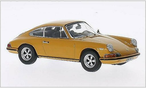 Porsche 911 S 1/43 Schuco Jochens Elfer giallo modellini auto