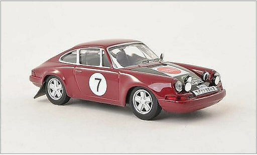 Porsche 911 S 1/43 IXO No.7 Rally Bavaria 1970 modellini auto