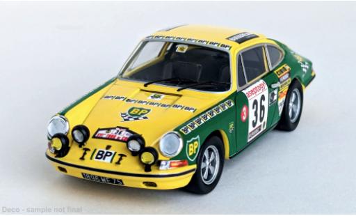 Porsche 911 1/43 Trofeu S Tour de Corse 1972 #36 T.Sabine/J.P.Peyroux 1:43 modellino in miniatura