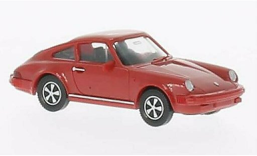 Porsche 911 SC 1/87 Wiking rosso modellini auto