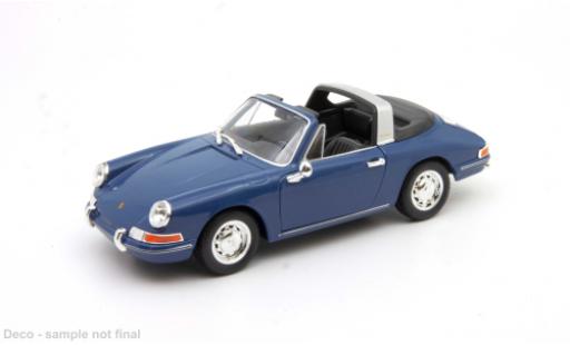 Porsche 911 1/24 Welly Targa blau 1:24