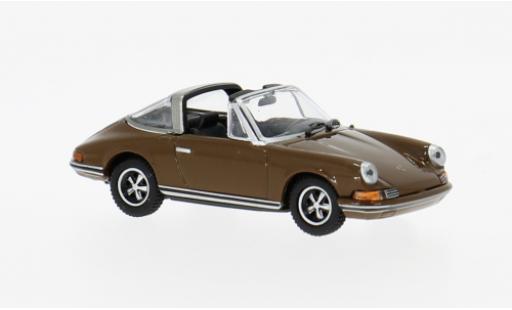 Porsche 911 1/87 Minichamps Targa braun 1972 1:87 modellino in miniatura