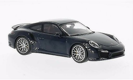Porsche 911 Turbo S 1/43 Minichamps blu 2013 modellini auto