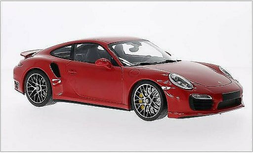Porsche 911 Turbo S 1/18 Minichamps rosso 2013 modellini auto