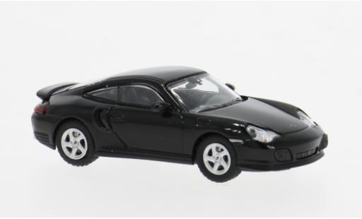 Porsche 996 Turbo 1/87 Minichamps 911 schwarz 2000 1:87 modellino in miniatura