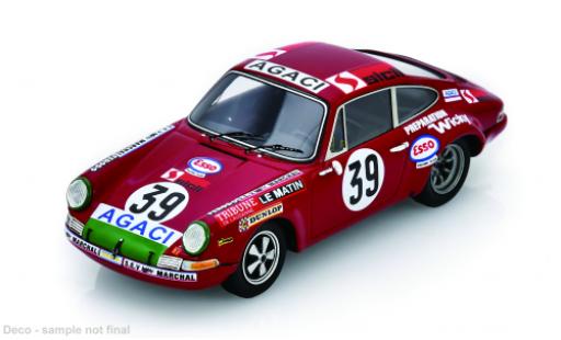 Porsche 911 1/43 Spark S 24h Le Mans 1971 #39 G.Verrier/G.Foucault 1:43 modellino in miniatura