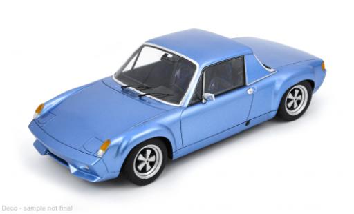 Porsche 916 1/18 Schuco Chassis 17 blau 1972 1:18 modellino in miniatura
