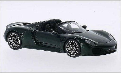 Porsche 918 Base 1/43 Spark Spyder metallicoo verde 2014 modellini auto
