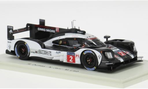 Modellini auto Porsche 919 Hybrid 24h Le Mans 2016 Team #2 R.Dumas/N.Jani 1/43 Spark