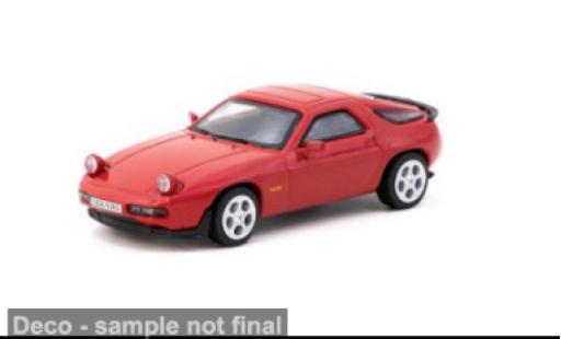 Porsche 928 1/64 Tarmac Works S rot 1:64 modellino in miniatura