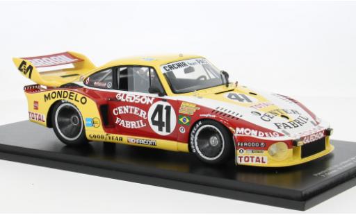 Modellini auto Porsche 935 1978 24h Le Mans #41 P.Gomes/M.Amaral 1/18 Spark