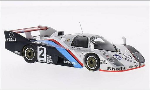 Porsche 936 1982 1/43 Spark J RHD No.2 Vegla DRM modellini auto