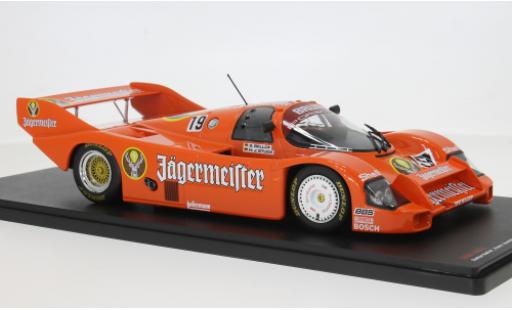 Modellini auto Porsche 956 1984 K 1000 Km Imola J&Atilde;&curren;germeister #19 S.Bellof/H-J.pezzo 1/18 Werk83