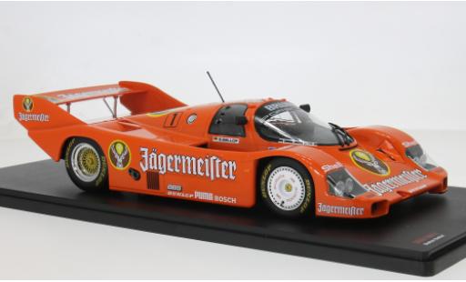 Modellini auto Porsche 956 1984 KH Brun 200 Meilen Norisring J&Atilde;&curren;germeister #1 S.Bellof 1/18 Werk83
