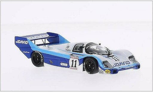 Porsche 956 1983 1/43 Minichamps No.11 John Fitzpatrick Racing JDavid 1000km Brands Hatch /D.Warwick modellini auto