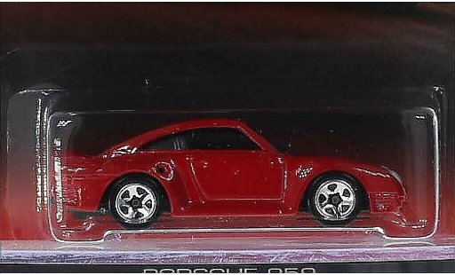 Porsche 959 Base 1/64 Hot Wheels rosso modellini auto