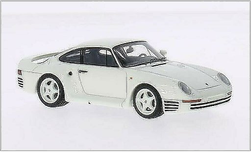 Porsche 959 S 1/43 Spark S bianco modellini auto