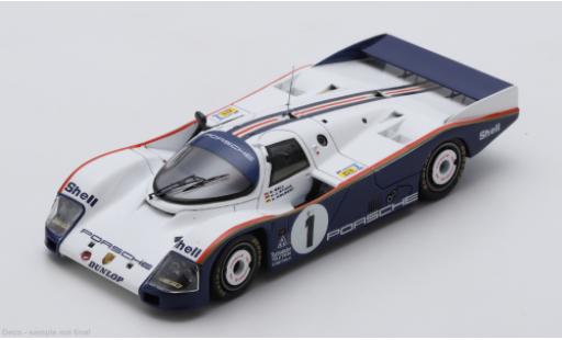 Porsche 962 1986 1/43 Spark C 2.6L Turbo 24h Le Mans #1 H-J.Stuck/D.Bell 1:43 modellino in miniatura