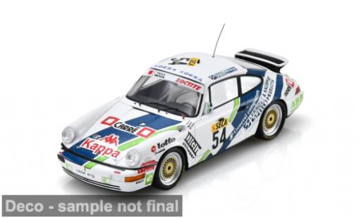 Porsche 993 1/43 Spark 964 Carrera 2 weiss/blau 24h Spa 1 #54 M. Piessens/I. Viaene 1:43 modellini auto