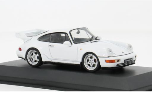 Porsche 964 RS 1/43 Solido 3.8 weiss 1994 1:43 modellino in miniatura