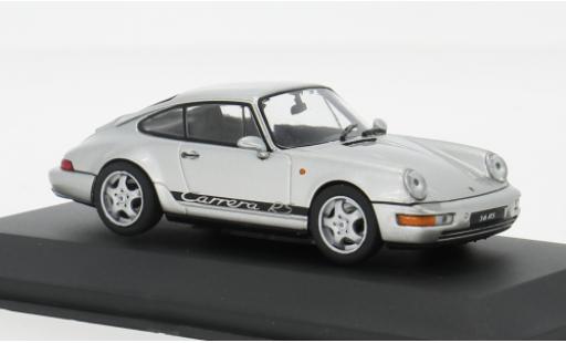 Porsche 964 RS 1/43 Solido silber 1:43 modellino in miniatura