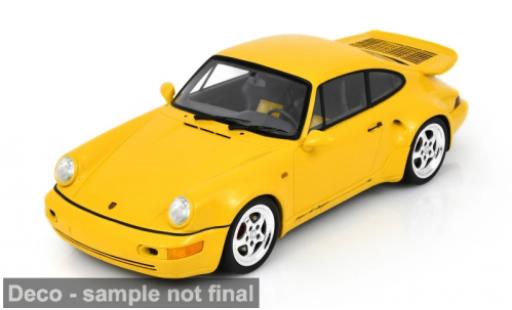 Porsche 964 Turbo 1/43 Spark S gelb 1992 1:43 modellini auto