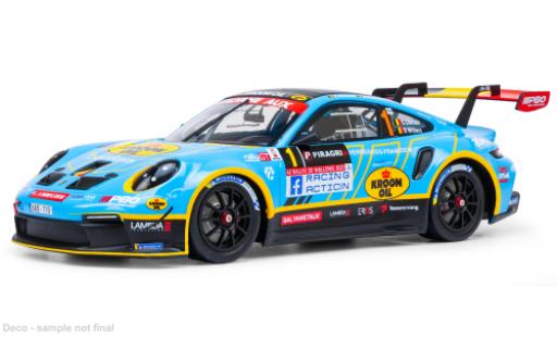 Porsche 992 1/43 IXO Rallye Wallonien 2025 #1 1:43 modellino in miniatura