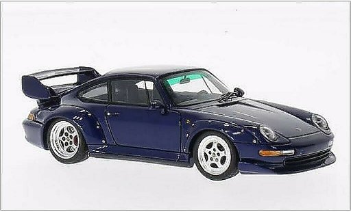 Porsche 911 Base 1/43 Spark GT metallicoo blu 1995 modellini auto