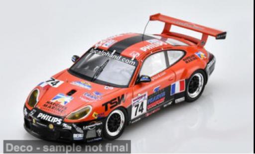 Porsche 996 GT3 1/43 Spark orange/schwarz 24h Le Mans 2001 #74 L.Alphand/M.Ligonnet 1:43 modellini auto
