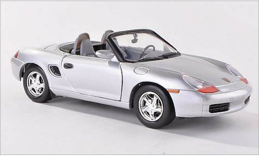 Porsche Boxster Base 1/24 Motormax (986) grigio modellini auto