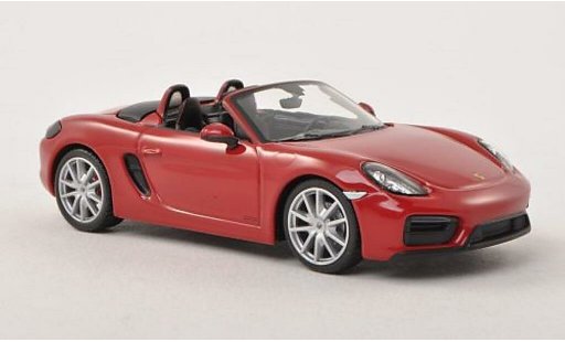 Porsche 718 GTS 1/43 Minichamps (981) rosso modellini auto