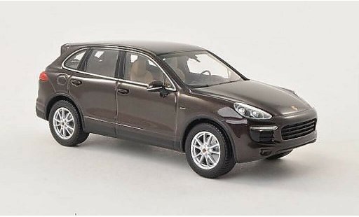 Porsche Cayenne Diesel 1/43 Minichamps (92A) marrone 2014 modellini auto