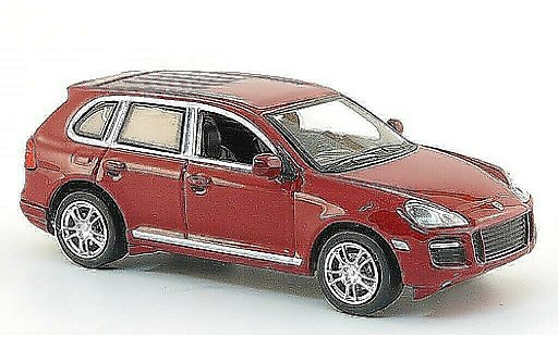 Porsche Cayenne GTS 1/64 Minichamps rosso 2007 modellini auto
