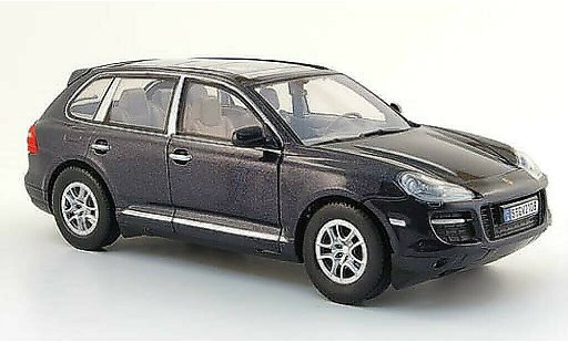 Porsche Cayenne S 1/24 Motormax nero con Glastetto modellini auto