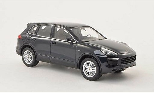 Porsche Cayenne S 1/43 Minichamps Diesel (92A) blu 2014 modellini auto