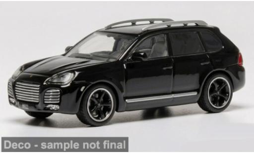 Modellini auto Porsche Cayenne Techart schwarz 2003 1/64 IXO America