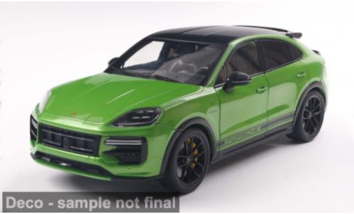 Modellini auto Porsche Cayenne Turbo GT gr&Atilde;&frac14;n 2024 1/18 Solido