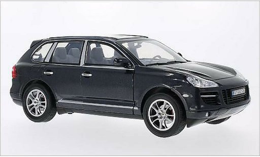 Porsche Cayenne Turbo 1/18 Motormax metallicoo grigio 2008 modellini auto