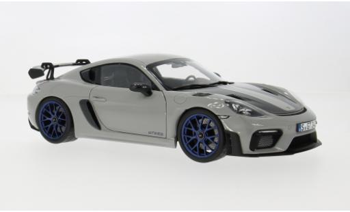 Porsche Cayman GT4 1/18 Norev RS W grau 2023 1:18 modellino in miniatura