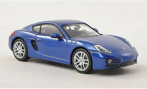 Porsche Cayman Base 1/43 Norev blu 2013 modellini auto