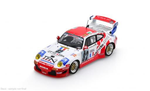 Aston Martin V8 Vantage GT2 1/43 Spark Porsche GT2 24h Le Mans 1996 #82 A.Harle/P.Bourdais 1:43 modellino in miniatura