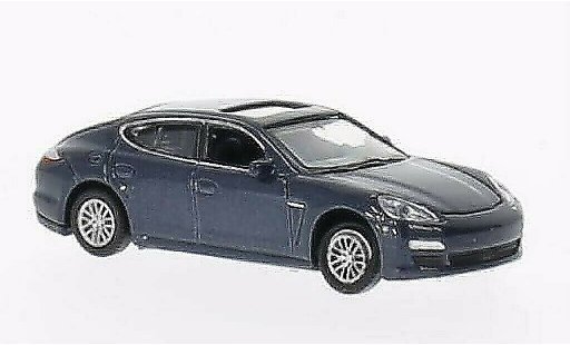 Porsche Panamera S 1/87 Welly blu modellini auto