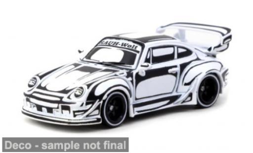 Porsche 993 RWB 1/64 Tarmac Works silber 1:64 modellino in miniatura
