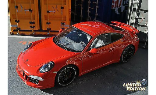 Porsche 911 S 1/18 GT Spirit Carrera AEROKIT CUP rosso modellini auto