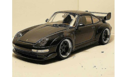 Porsche 911 GT2 1/18 Ut Models titanium grigio jantes a deport modellini auto