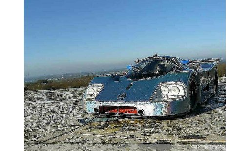 Mercedes C9 Base 1/18 Exoto sauber liquid sliver standox edition 2002 modellini auto