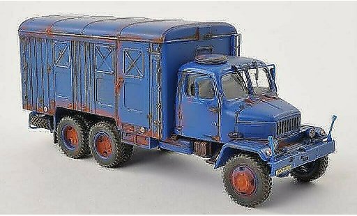 Praga V3S Kasten 1/43 Abrex furgone blu con Rostspuren modellini auto