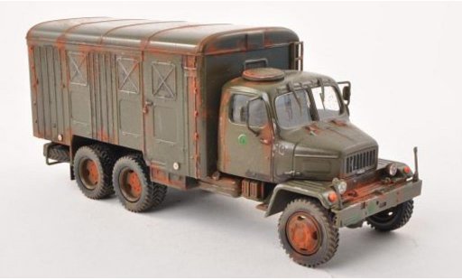 Praga V3S Kasten 1/43 Abrex furgone olivverde tschechische Armee con Rostspuren modellini auto